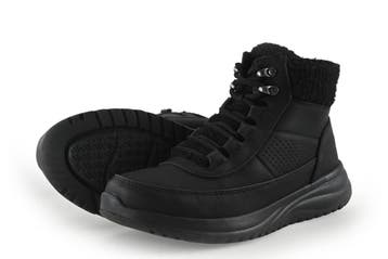 Skechers Veterboots in maat 38 Zwart, Skechers, Verzenden, Zwart, Overige typen