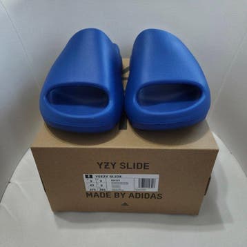 Yeezy X Adidas - Yeezy Slide Azure - ID 4133 - Sneakers -, Kleding | Heren, Schoenen, Nieuw
