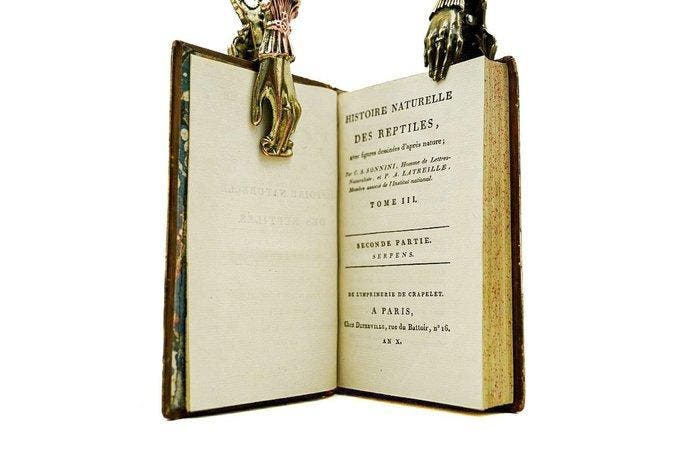 C. S. Sonnini & P. A. Latreille - Histoire naturelle des, Antiek en Kunst, Antiek | Boeken en Manuscripten