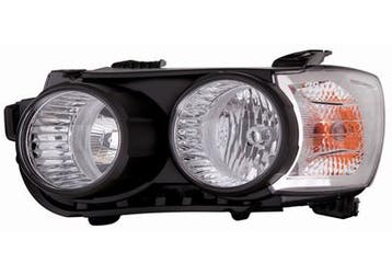 Chevrolet Aveo 2011+ Zwart Koplamp Links (Koplampen), Auto-onderdelen, Verzenden, Nieuw