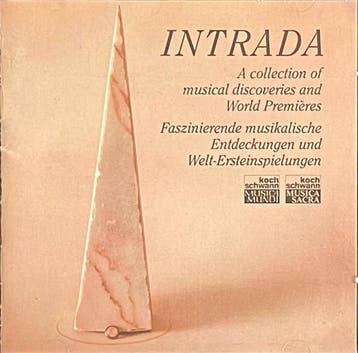 Various - Intrada: A Collection Of Musical Discoveries And W, Cd's en Dvd's, Verzenden, Gebruikt