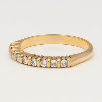 Bague - 18 carats Or jaune Diamant (Naturelle), Bijoux, Sacs & Beauté