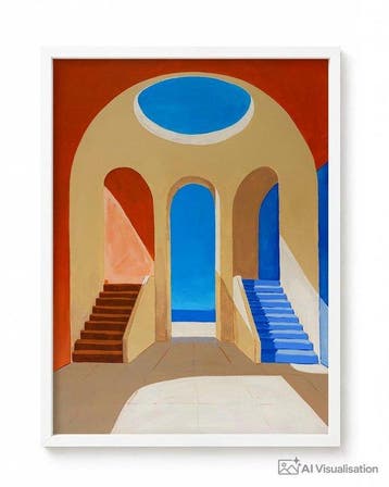 Nelson F. León - Puertas al azul XL