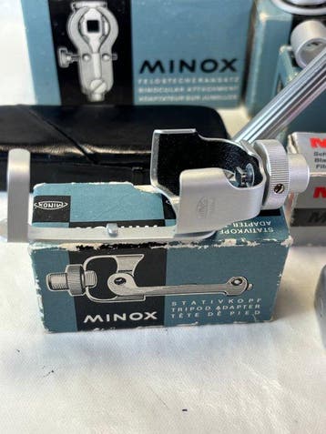 Minox B + heel veel accessoires 1958/1971 Subminiatuur