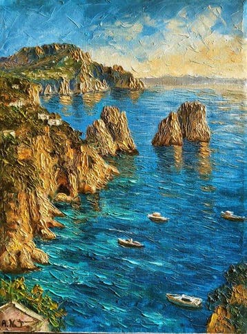 A. Neto (XX-XXI) - Riflessi di Capri