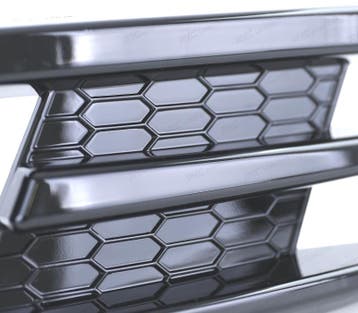 GRILLES ANTIBROUILLARD VOLKSWAGEN VW GOLF 7 12-17 LOOK GTI N, Verzenden