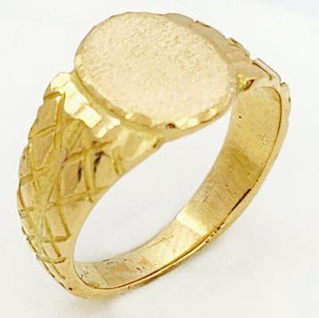 Ring - 18 karaat Geel goud, Nieuw