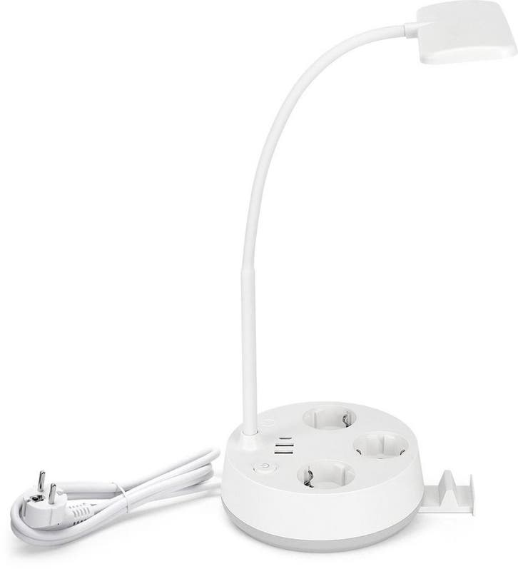 Bureaulamp - Tafellamp - Tafellamp slaapkamer - Wit - Aigost, Maison & Meubles, Lampes | Lampes de table, Envoi