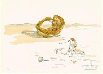 Salvador Dali (1904-1989) - Desert Watch, Suite Time