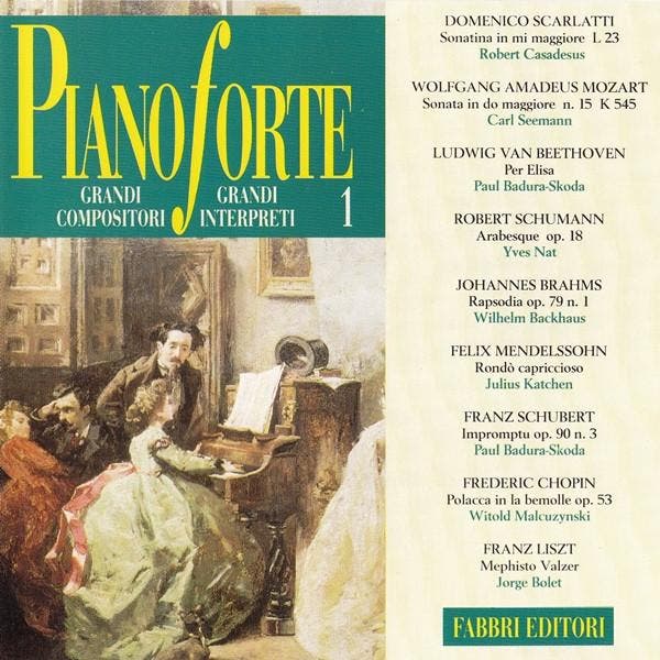 Various - Pianoforte - Grandi Compositori, Grandi Interpreti, Cd's en Dvd's, Cd's | Pop, Gebruikt, Verzenden