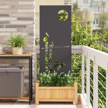 vidaXL Tuin Privacy Scherm Zwart 50 x 140 cm Koudgewalst, Verzamelen, Posters, Verzenden, Nieuw