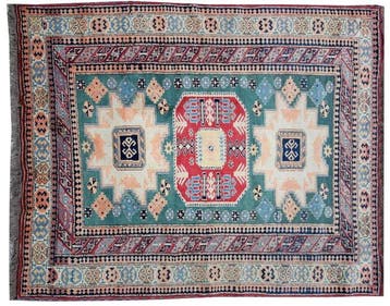 Tapis dorient fait main KAZAK :- Origine : Afghanistan -, Maison & Meubles