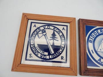 Pays-Bas - Écussons - masonic vrijmetselarij franc