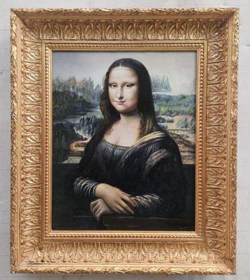 Teodoro Acherman (XX), Da Leonardo da Vinci - Monna Lisa