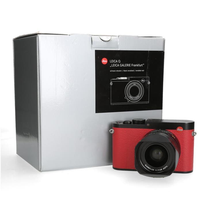 Leica Q Galeria Frankfurt Edition - 1 jaar garantie, TV, Hi-fi & Vidéo, Appareils photo numériques, Enlèvement ou Envoi