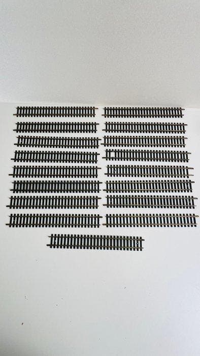 Fleischmann H0 - Modeltreinsporen (75) - Spoor Lot –, Hobby & Loisirs créatifs, Trains miniatures | HO