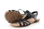 Mustang Sandalen in maat 38 Zwart, Verzenden, Zwart, Sandalen of Muiltjes, Zo goed als nieuw