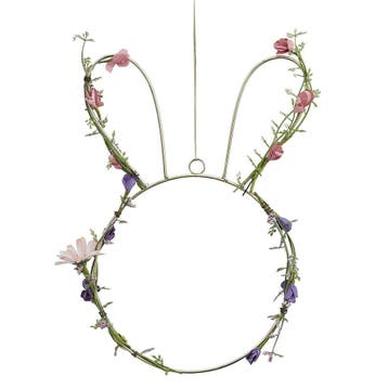 Hangdecoratie Konijn Metaal 32cm, Verzenden, Nieuw