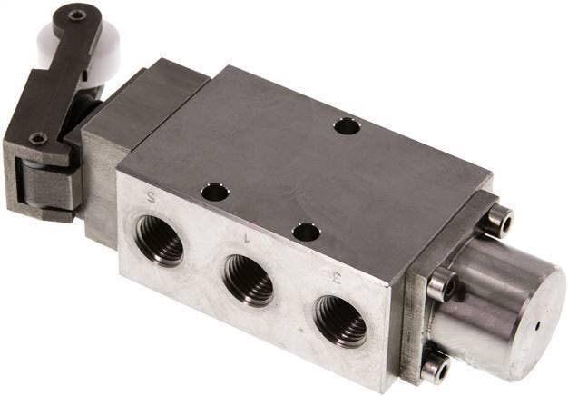 5/2 G1/4 '' Rolbediend  Hefboom Ventiel RVS, Doe-het-zelf en Bouw, Overige Doe-Het-Zelf en Bouw, Verzenden