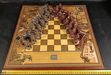 Schaakspel - V Centenario Descubrimiento de America - Tin,