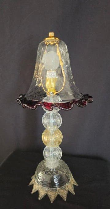 Lampe de table - Verre de Murano