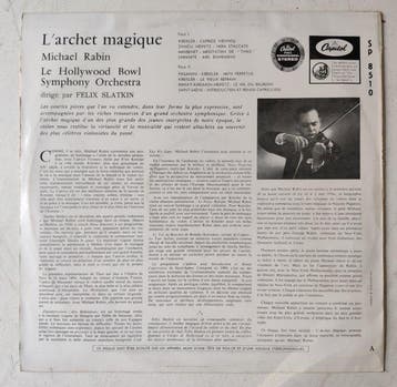 Michael Rabin - The Magic Bow/ Larchet Magique - Différents, Nieuw in verpakking