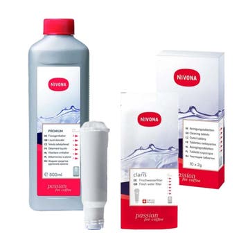 Nivona Onderhoudsset Waterfilter + Reinigingstabletten +, Verzenden