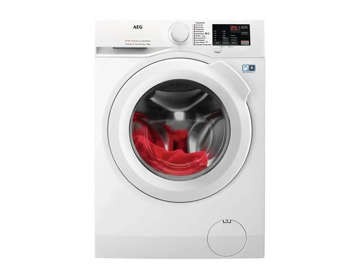 AEG L6FBF57480 - Wasmachine - ProSense-technologie 8 kg -, Elektronische apparatuur, Wasmachines, Zo goed als nieuw, Verzenden