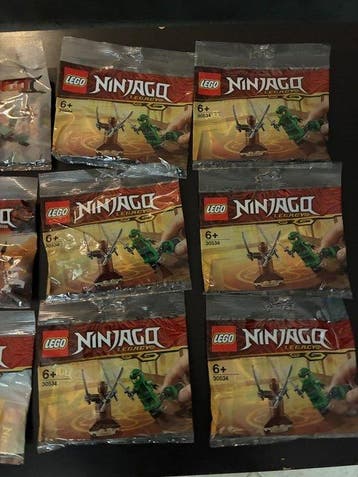 Lego Set - Ninjago - LEGO Ninjago - Lotto di 10 Polybag