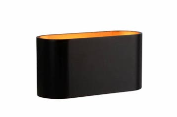 Lucide XERA - Wandlamp - 1xG9 - Zwart -, Huis en Inrichting, Verzenden, Nieuw