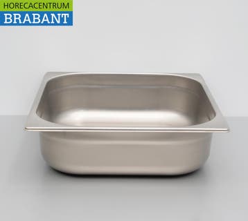 HCB, bac Gastronorm en acier inoxydable, bac GN 2/3,, Verzenden