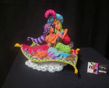 Aladdin and Jasmine - 1 Figurine - Disney Enesco Romero, Nieuw