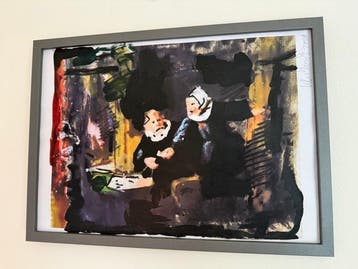 Peter Klashorst (1957) - Untitled, Rembrandt-inspired