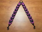 Leren duo honden riem Pink/black, Ophalen of Verzenden, Nieuw