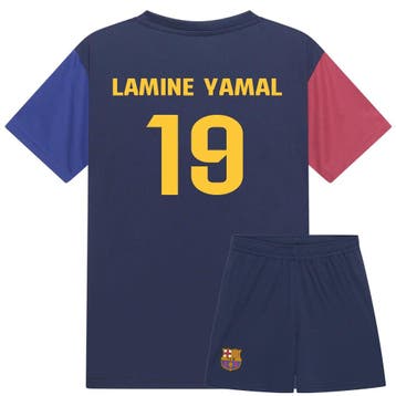 Lamine Yamal FC Barcelona Voetbaltenue Thuis - Kind, Sports & Fitness, Football, Verzenden, Bal