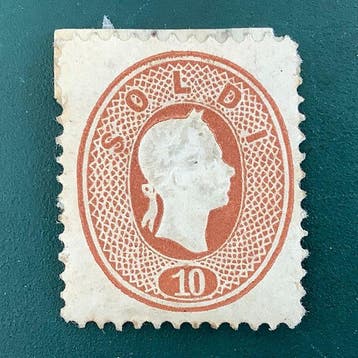 Anciens États italiens - Lombardie-Vénétie 1861 - 10 Soldi -, Gestempeld