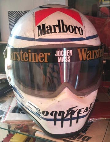 Jochen Mass - 1979 - Replicahelm, Nieuw