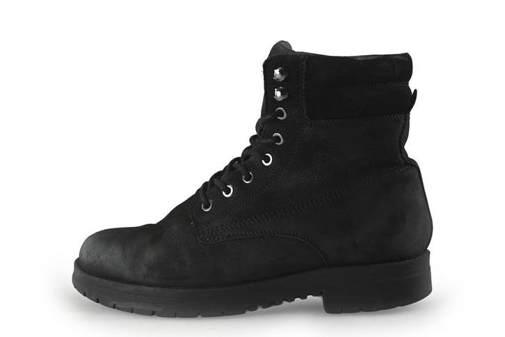 Manfield Veterboots in maat 41 Zwart, Kleding | Heren, Schoenen, Zwart, Gedragen, Boots, Verzenden