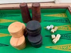 Schaakspel - Jeu de Jacquet - Backgammon - et jeu dechec -