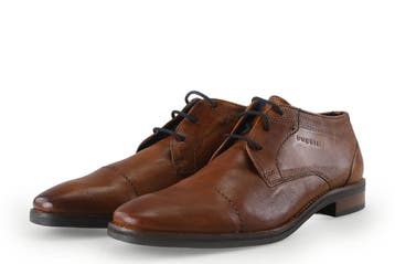 Bugatti Veterschoenen in maat 40 Cognac, Kleding | Heren, Schoenen, Bugatti, Overige kleuren, Verzenden, Zo goed als nieuw