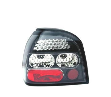 Feux Arrière Pour Volkswagen Vw Golf III 3 5P 92-97 Led Noir, Verzenden