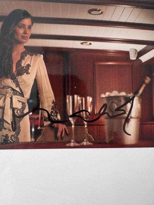 Berenice Marlohe as Severine handsigned photo with BBC, Verzamelen, Film en Tv