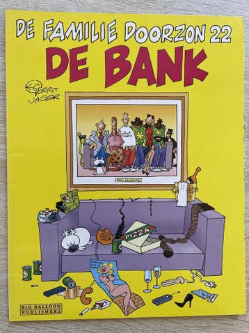 Familie doorzon 22 de bank 8711854170130 De Jager, Verzenden, Zo goed als nieuw, De Jager