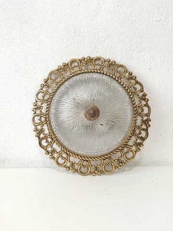 Plafonnier - Plafonnier vintage - Style néoclassique / Art -