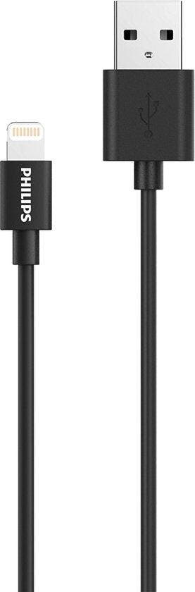 2dekans | Philips USB A naar Lightning Kabel - Apple, Telecommunicatie, Mobiele telefoons | Toebehoren en Onderdelen, Ophalen of Verzenden