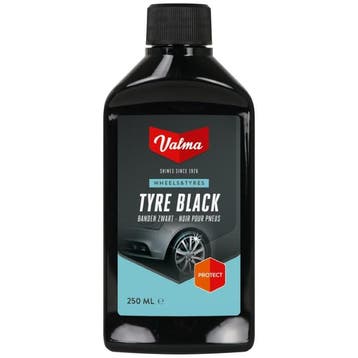 Valma Tyre Black Bandenzwart - Bandendressing, Verzenden