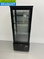HCB Vitrine réfrigérée Vitrine pâtissière Noir 92 litres, Verzenden
