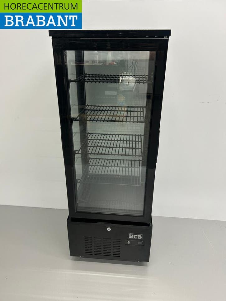 HCB Vitrine réfrigérée Vitrine pâtissière Noir 92 litres, Articles professionnels, Horeca | Équipement de cuisine, Envoi