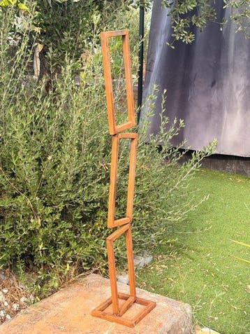 Ana Lucia B.M - Sculpture Corten - XL - No Reserve