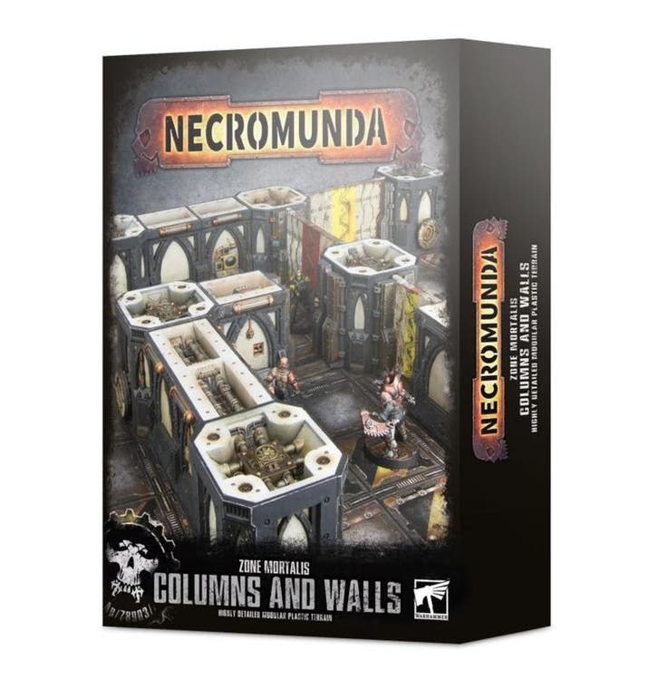 Necromunda Zone Mortalis Columns and Walls (warhammer nieuw), Hobby & Loisirs créatifs, Wargaming, Enlèvement ou Envoi